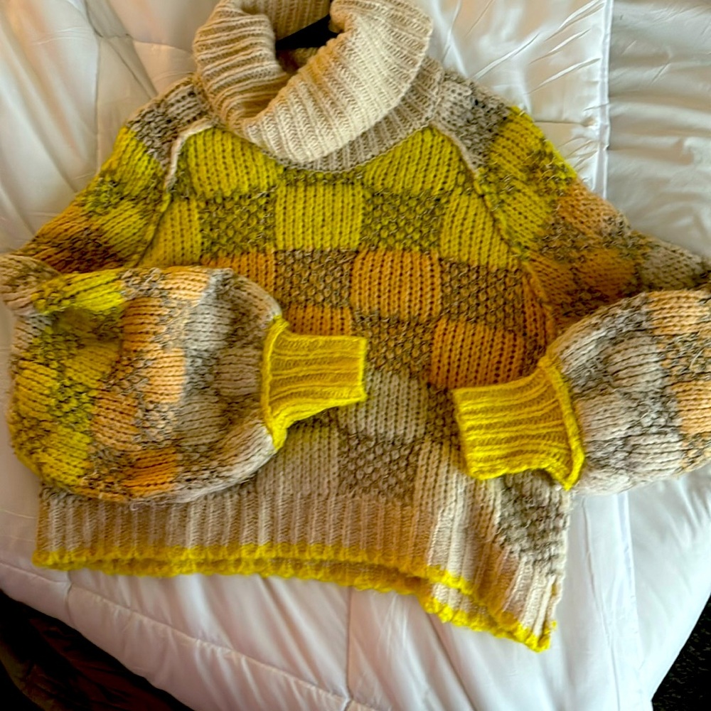 Like New Free People Chunky Sweater
